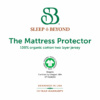 organic cotton waterproof mattress protector pic 2